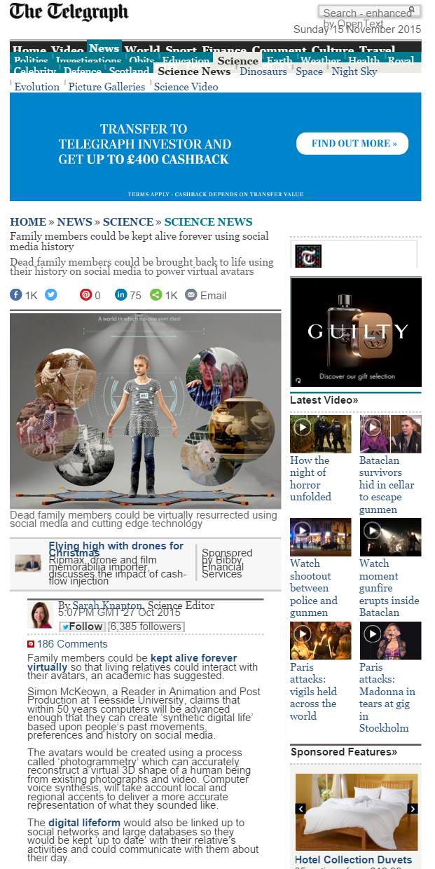 DailyTelegraph-preserved-memories.jpg
